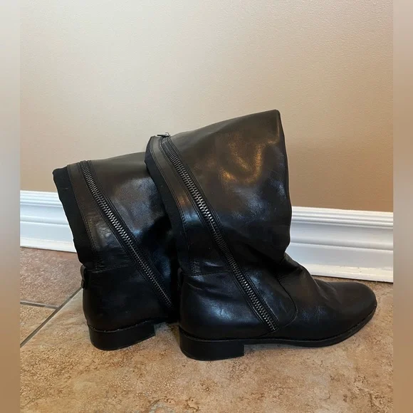 🔥HOST PICK🔥Leather Knee High Bootie - Picture 5 of 12